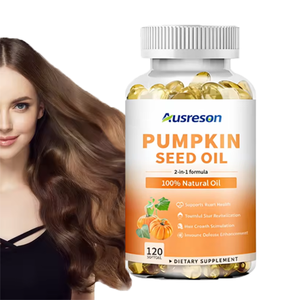 แคปซูลน้ำมันเมล็ดฟักทอง OEM แบบซอฟเจล อาหารเสริมเพื่อความงาม บำรุงเส้นผมและเสริมภูมิคุ้มกัน แคปซูลน้ำมันเมล็ดฟักทองแบบซอฟเจล - Product Image 1