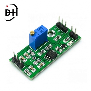 Módulo comparador de voltaje LM393 3.5-24V, control de comparador analógico de salida de alto nivel con indicador LED - Product Image 5