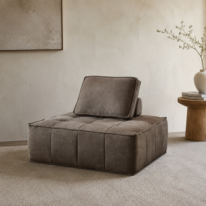 Nuevo Sofá <span class=keywords><strong>Chaise</strong></span> <span class=keywords><strong>Longue</strong></span> en Forma de L, Sofá Comprimido para Sala de Estar y Dormitorio, Sofá de Esponja Comprimible sin Estructura - Product Image 1