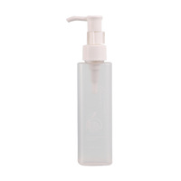 Bouteille en plastique PET transparente avec pulvérisateur à pompe imprimé UV, pour savon liquide, lotion, lavage des mains, shampoing (150 ml) - ODM OEM GMP