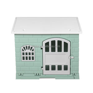 Casa per animali in plastica con tetto per cani di piccola taglia media per uso interno ed esterno - Product Image 5