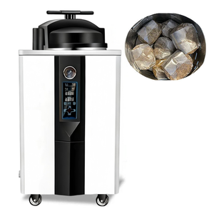 Nuovo Sterilizzatore per Substrato di Funghi, <span class=keywords><strong>Autoclave</strong></span> a Vapore Verticale Completamente Automatico 150L-250L in <span class=keywords><strong>Acciaio</strong></span> <span class=keywords><strong>Inox</strong></span> 304 - Product Image 1