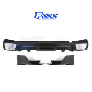 Divisor de difusor de parachoques trasero de fibra de carbono seco estilo SQ de alta calidad para <span class=keywords><strong>BMW</strong></span> <span class=keywords><strong>X5</strong></span> G05 2020 + difusor trasero de carbono seco - Product Image 2