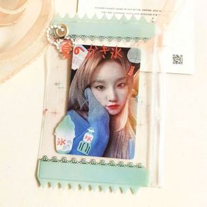 Nuevo Portafotos de PVC con Diseño Personalizado de Ídolos de Kpop, Portafotos con Llavero y Película Protectora - Product Image 5