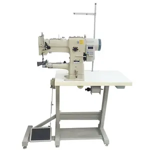 Compound feed industrial sewing machine for 246 2ad direct drive computerized cylinder bed