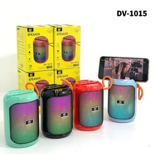 Wireless Portable Outdoor BT <b>Speaker</b> with FM Radio RGB Lighting Mini Card-Reading Audio <b>for</b> Outdoor Use - Product Image 1