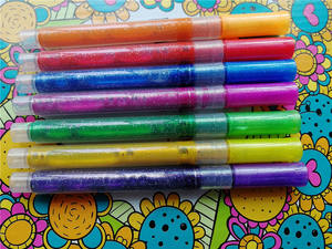 Marqueurs à paillettes, stylos à dessin, à base d'eau, parfaits pour le papier, les affiches, les cartes de vœux et les cartes-cadeaux - Product Image 6