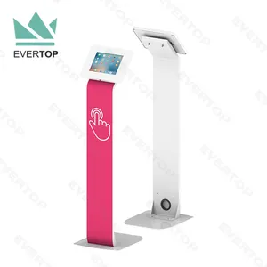Holder Tablet LSF08-C 7.9-12.9" For IPad Samsung Kiosk Floor Security Tablet Kiosk Stand Free Standing Display Tablet Stand Anti Theft Holder