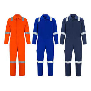 <span class=keywords><strong>Abbigliamento</strong></span> da lavoro di alta qualità 88% cotone12 % Nylon tuta ignifuga tuta da pilota per <span class=keywords><strong>abbigliamento</strong></span> resistente al fuoco con riflettore - Product Image 5