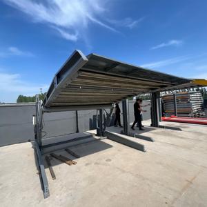 Kits d'entrepôts préfabriqués <span class=keywords><strong>en</strong></span> acier, hangars, systèmes de stationnement modulaires chinois, coût de construction d'un <span class=keywords><strong>garage</strong></span> 3 voitures, grand abri pour voitures - Product Image 3