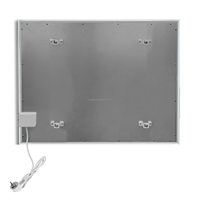 Duvara Monte Günlük ve Haftalık Programlama Seçenekleri Taşınabilir Isıtıcı M060P 600 W X Şekilli Isıtma Elemanı Konveksiyon Cam Panel Isıtıcı