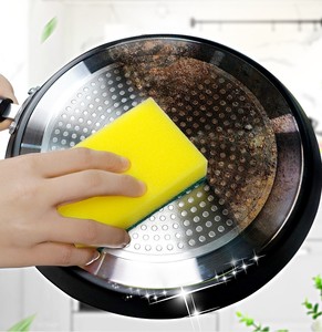 Esponja de limpieza mágica de cocina a precio barato, esponja rectangular de PU, estropajo, esponjas para limpieza de platos - Product Image 4