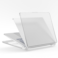Étui pour ordinateur portable transparent résistant aux chocs, housse de protection anti-rayures pour Mac Book Air 15.3 (M2 A2941/M3 A3114/M4 A3241/M5 A3448)