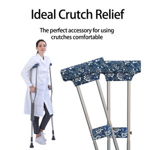 Coussinets universels pour béquilles, mélange de coton, rembourrés de latex, pour aides à la marche - Product Image 4