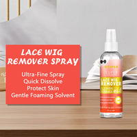 Vente en gros d'extensions de cheveux spray de colle et dissolvant pour perruques en dentelle ruban adhésif pour enlever les perruques grande taille dissolvant adhésif de liaison
