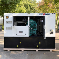Générateurs diesel silencieux insonorisés de secours 150KW 200KW 250KW 300KW