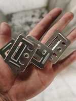 Clips Metálicos de Acero Inoxidable para Fijación de Revestimiento de Pared WPC, Abrazaderas de Enclavamiento, Clips de Techo de PVC para Paneles Decorativos