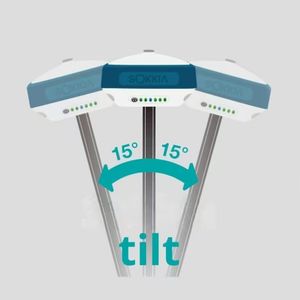 Japão Marca GNSS RTK Sistema GRX3 Rtk Gnss Base e Rover GNSS Receptor Rtk com SHC6400 Campo Controlador - Product Image 3