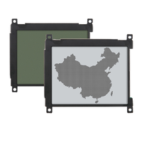 Modul Layar Grafis Karakter Dot Matrix LCD COG Kelas Industri 3,8 Inci Resolusi 320x240 Layar Sentuh Putih Stabil 3.3V