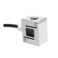 Sensor de Carga Tipo S Fibos FA302B, Sensor de Fuerza de Tracción Mini, Sensor de Fuerza de Estiramiento de 10 kg a 200 kg, Roscado