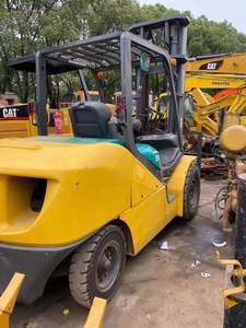 2019 años, carretilla elevadora usada, arranque de batería, carretilla elevadora japonesa de 3,0 toneladas, carretilla elevadora diésel Komatsu FD50, - Product Image 3