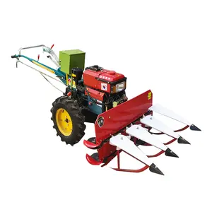 Global hot selling economical Walk Behind agricultural mini tractor for wheat/corn harvesting