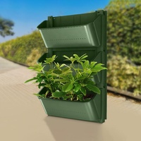DEEPBANG – boîtier de plantation murale verte, boîte de plantation murale verticale tridimensionnelle, plante verte, Pot de fleur mural