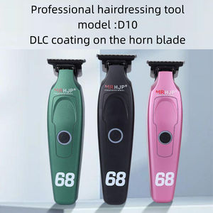 Nouvelle <span class=keywords><strong>tondeuse</strong></span> électrique LED haute vitesse avec batterie au lithium USB, affichage en anglais, utilisation en camping-car/extérieur pour les coiffeurs professionnels - Product Image 3