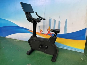 <span class=keywords><strong>Bicicleta</strong></span> Estática Vertical Comercial, Equipo <span class=keywords><strong>de</strong></span> Cardio Profesional para Gimnasio, <span class=keywords><strong>Bicicleta</strong></span> <span class=keywords><strong>de</strong></span> <span class=keywords><strong>Ejercicio</strong></span> Vertical con Pantalla Táctil - Product Image 3