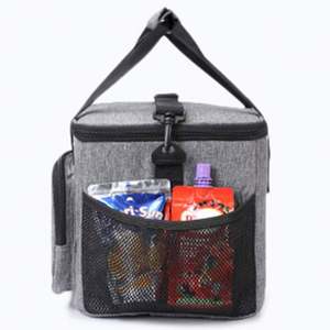 Bolsa Térmica para Almuerzo Personalizada de Fábrica Profesional, Bolsa Refrigerante Reutilizable para Comestibles, Bolsa Refrigerante para Alimentos Oxford a Prueba de Fugas - Product Image 4