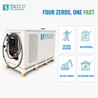 TAICO TKMC-800 75kWh 60kW Chargeur mobile de lithium-ion refroidi par liquide pour véhicules électriques, chargeur rapide DC, secours routier à la demande