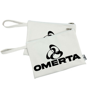 Monedero de Cuero con Correa de Muñeca y Cremallera Impermeable con Logotipo Personalizado, Bolsa para Monedas, Billetes, Cheques y Recibos - Product Image 1