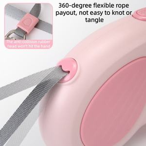 Accesorios para Mascotas, Productos para Perros al por Mayor, Correa Retráctil de Nailon de Lujo para Perros, Cuerda, Cinturón para Perros - Product Image 4