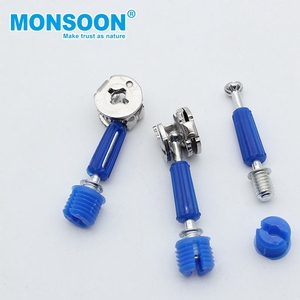 Accessori hardware per <span class=keywords><strong>mobili</strong></span> ad angolo retto che supportano i <span class=keywords><strong>mobili</strong></span> con bullone di collegamento a camma da 10mm - Product Image 2