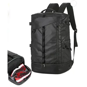 Travel Backpack with Shoes Compartment for Gym Sports Hiking Water-Resistant Backpack for Men and Women