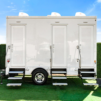 Toilette portable Toilettes mobiles Remorque mobile