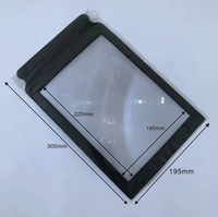 Loupe de signet en plastique PVC A4 pour la lecture des personnes âgées