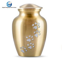 Urnes funéraires modernes en métal pour animaux de compagnie, cercueils commémoratifs pour chats et chiens, mémorial élégant pour vos amis à fourrure bien-aimés