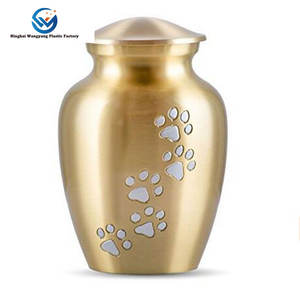 โกศใส่เถ้ากระดูกสัตว์เลี้ยงทำจากโลหะขี้เถ้าของแมวและสุนัขที่ระลึกถึงมีสไตล์สำหรับเพื่อนขนยาวที่คุณรัก - Product Image 6