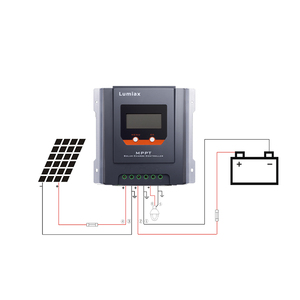Lumiax 20a 12V 24V MPPT contrôleur de chargeur mppt PV max 55V système de panneau solaire mppt contrôleur de charge solaire avec bluetooth RS485 - Product Image 5