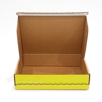 Boîte d'expédition personnalisée à couvercle articulé, en carton ondulé, pour emballage cadeau, avec impression et logo sur mesure