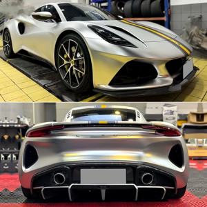 Adecuado para 21-23 Lotus Emira modificado <span class=keywords><strong>OD</strong></span> modelo Dry Carbon pequeño envolvente labio frontal falda lateral labio trasero tobera capó alerón trasero - Product Image 6