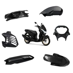 Für LEXI S125 Motorrad faser muster Zubehör Dekorative Schutzhülle