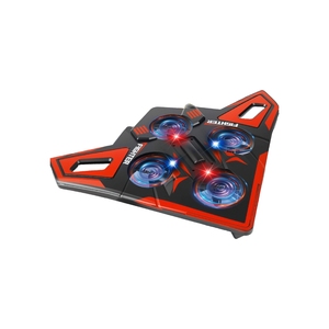 Drone de combat RC en mousse Interstellar 6e génération, 2.4G, anti-interférence, télécommande, vol stationnaire à une touche, lumières LED colorées, USB - Product Image 3