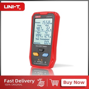 เครื่องวัดพลังงานแสงอาทิตย์ UNI-T รุ่น UT673PV เครื่องทดสอบกำลังไฟฟ้าสูงสุดของแผงโซลาร์เซลล์ ความแม่นยำระดับ 1.0 พร้อมหน้าจอแสดงผลแบบดิจิตอลสำหรับวงจรเปิด - Product Image 3