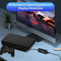 PS2 zu HDMI Adapter PS2 HDMI Konverterkabel Kompatibel mit PlayStation 2 PS1 PS3 Unterstützt 4:3 16:9 Bildschirme
