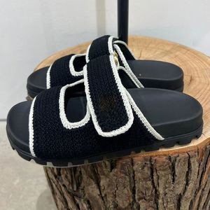 Sandales pour femmes de haute qualité, design tissé, mode décontractée, tongs d'été, respirantes, imperméables - Product Image 3