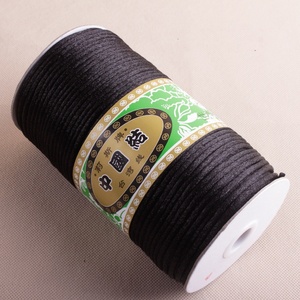 حبل حرير كوري 500 جرام/لفة، حجم كبير، 1.5/2/2.5/3 مم، حبل للعقدة الصينية، حبل مجدول لصنع المجوهرات - Product Image 6