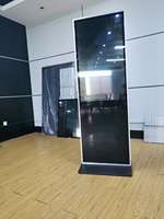 YINGTOUCH Écran tactile LCD vertical sur pied de 43 pouces haute définition, machine tout-en-un commerciale avec indice de protection IP65 et CMS