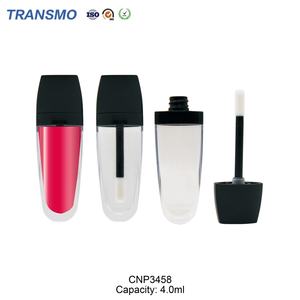 Conteneurs de gloss à lèvres en plastique de 4 ml, tubes d'huile à lèvres, logo personnalisé, ovale, tube de gloss à lèvres vide de 4 ml, vente en gros - Product Image 2